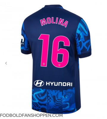 Atletico Madrid Nahuel Molina #16 Tredjetrøje 2024-25 Kortærmet